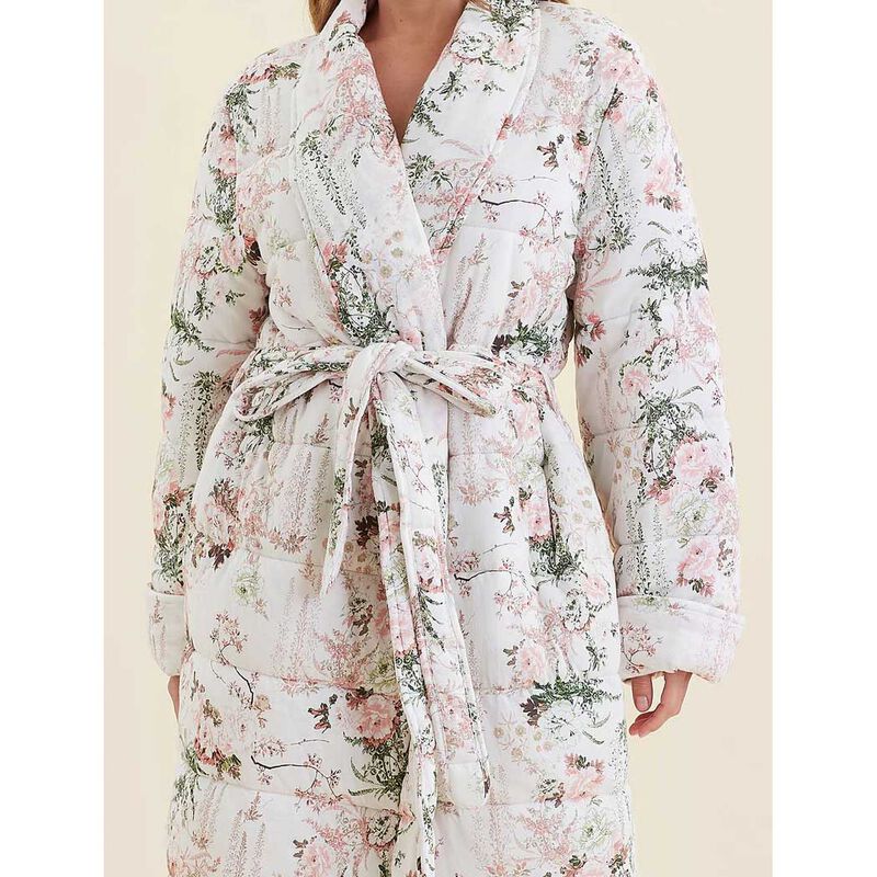 Papinelle Odette Quilted Cuddle Puffa Robe image number 2